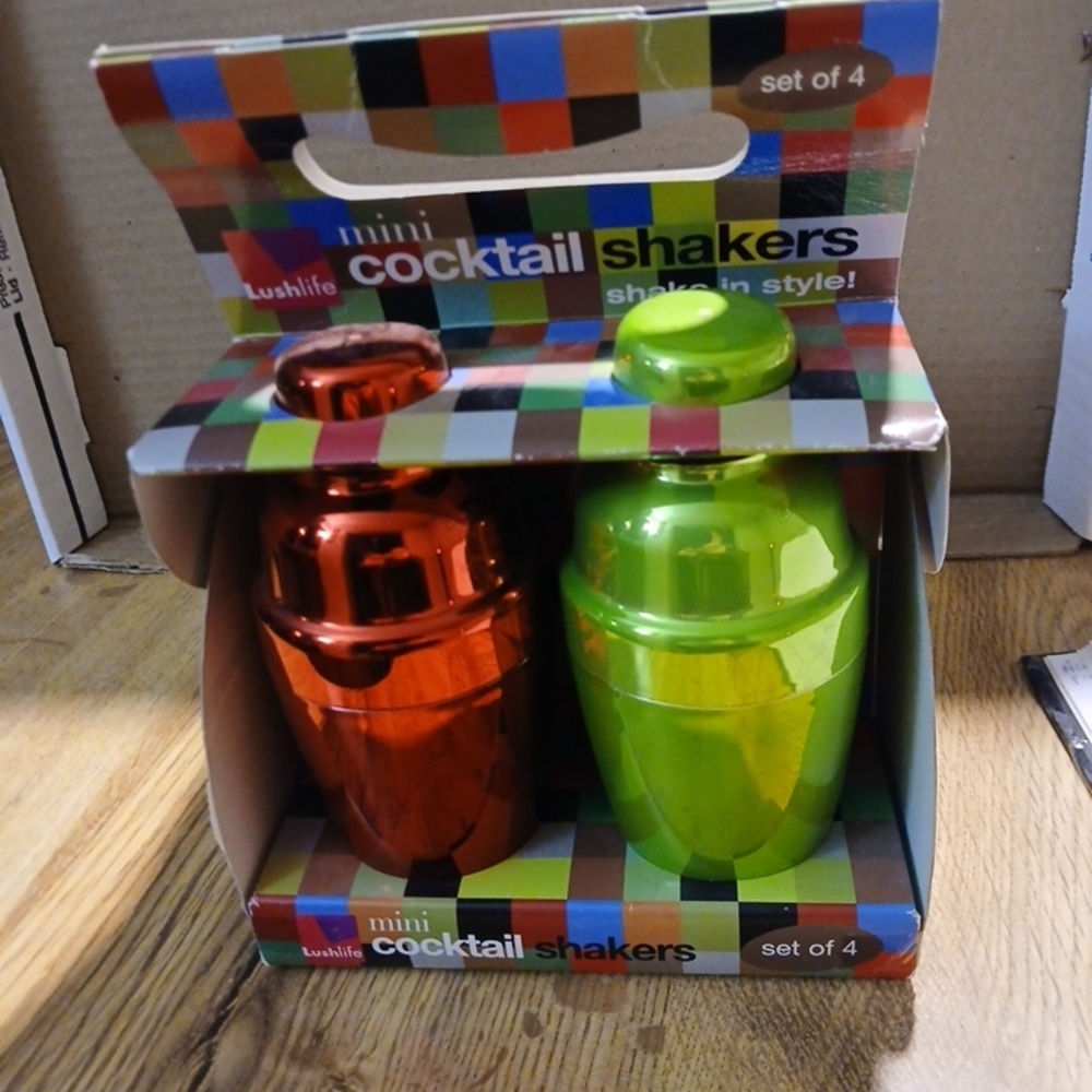 Lushlife Mini Cocktail Shakers Set